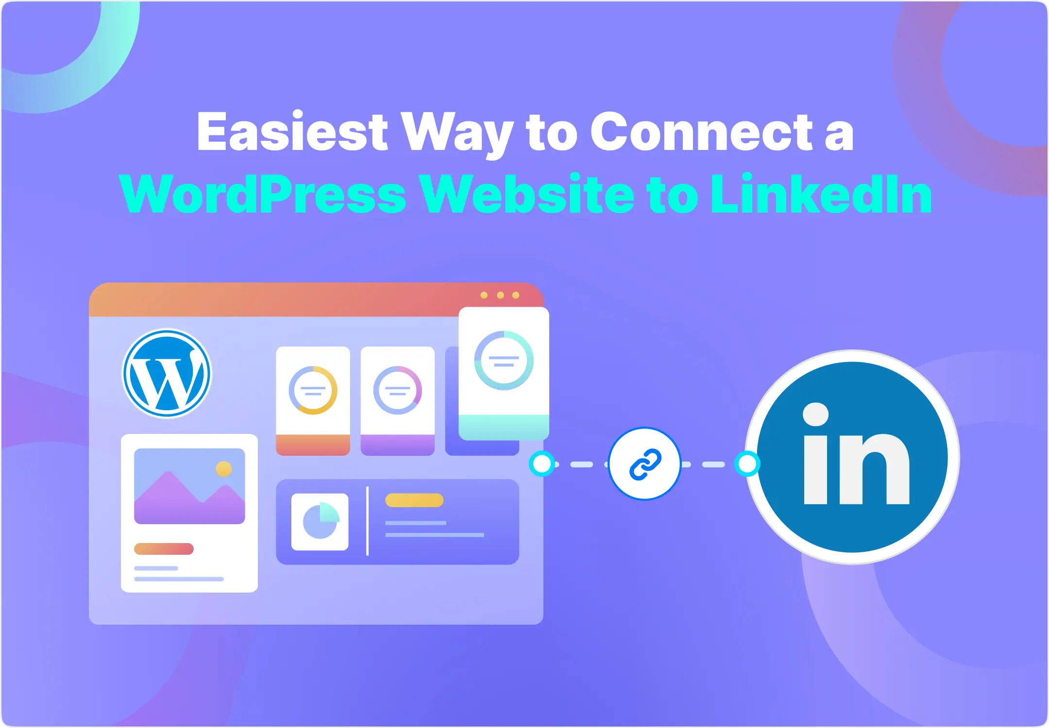how to connect LinkedIn to WordPress website